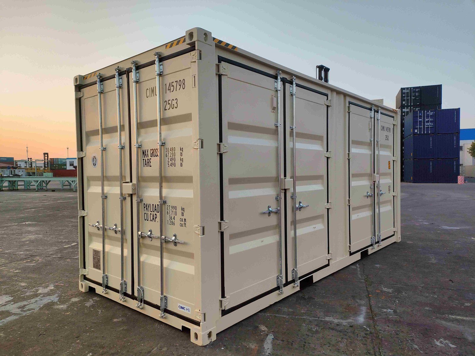 20' High Cube Open Side Container
