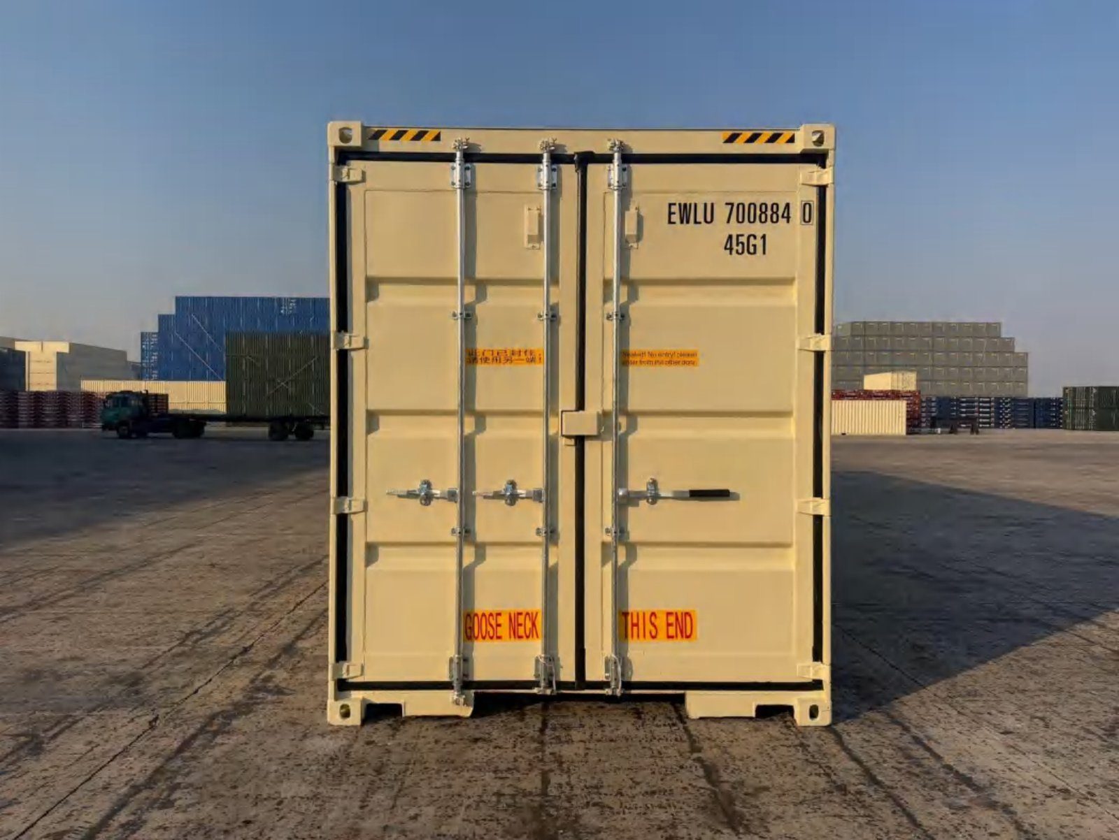 40' High Cube Double Door Container